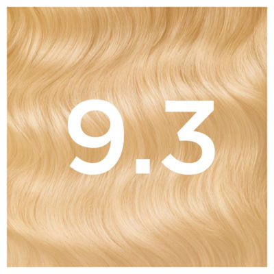 Garnier hair dye 9.3 gold light blonde, UK version