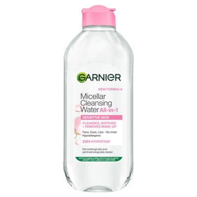 ماء ميسيلار لطيف للبشرة الحساسة من Garnier 400 مل من ASDA - اشتري عبر الإنترنت من McGrocer