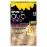 Garnier Olia 10.0 Very Light Blonde permanent hair dye (British brand)