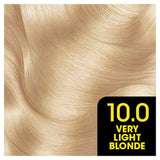 Garnier Olia 10.0 Very Light Blonde permanent hair dye (British brand)