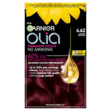 Garnier Olia permanent hair dye 4.62 Dark Garnet Red, UK version