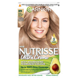 ASDA Garnier Nutrisse Ultra Crème Dye Vegan 8N Nude Medium Blonde Permanent Hair Dye- Buy online at McGrocer
