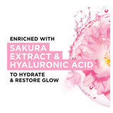 Garnier Moisture Bomb Sakura and Hyaluronic Acid sheet mask 28g, UK version