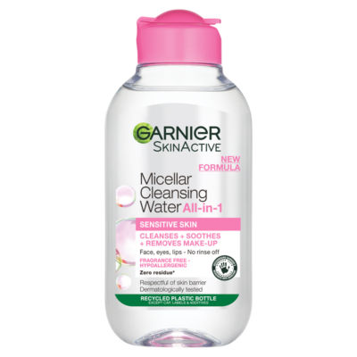 Garnier micellar water for sensitive skin 100ml, UK version