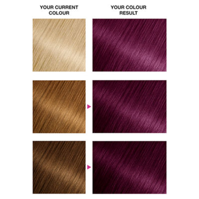 Garnier Olia 4.26 Rose Violet permanent hair dye - British product