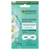 ASDA Garnier Moisture Bomb Coconut Water Eye Mask with Hyaluronic Acid and Coconut Water, 1 Count- Buy online at McGrocer