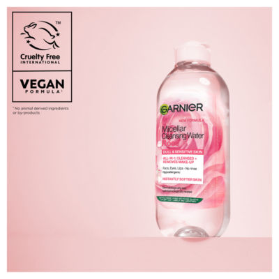 Garnier micellar rose water 400ml, UK version