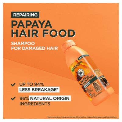 Garnier Papaya Hair Food Shampoo 350ml, UK version