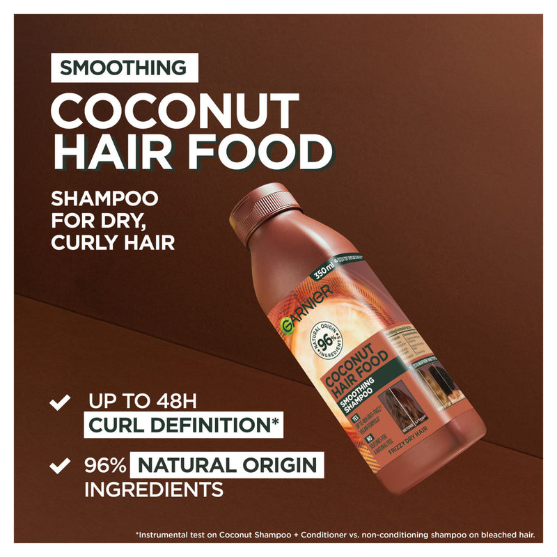 Garnier Ultimate Blends Coconut Shampoo 350ml, UK version