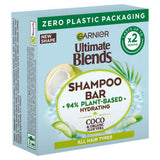 ASDA Garnier Ultimate Blends Coconut Hydrating Shampoo Bar with Aloe Vera for Normal Hair 60g- Buy online at McGrocer