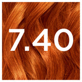 Garnier hair dye 7.40 Copper Passion, UK version