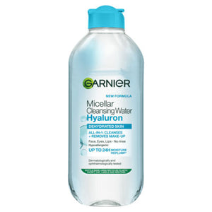 Garnier Micellar Hyaluronic Aloe Water Facial Cleanser for Dehydrated Skin