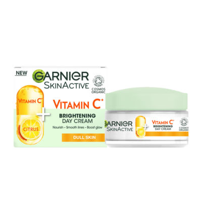 Garnier Vitamin C Brightening Day Cream 50ml, UK version