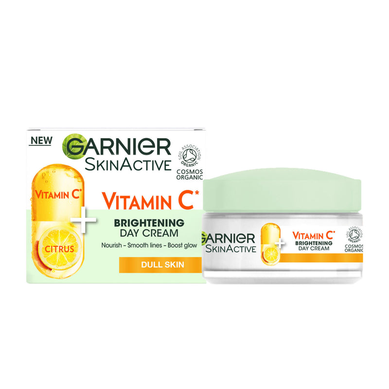 Garnier Vitamin C Brightening Day Cream 50ml, UK version