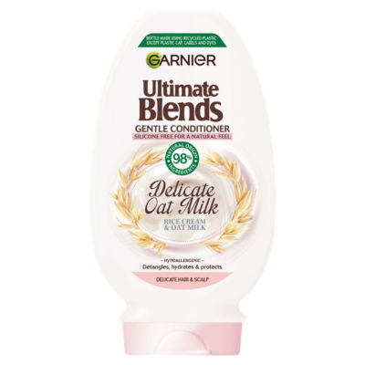 ASDA Garnier Ultimate Blends Delicate Oat Milk Conditioner for Sensitive Scalp 400ml- Buy online at McGrocer