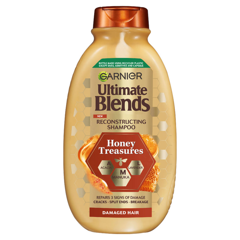 Garnier Honey Treasures Shampoo Acacia Manuka Lavender 400ml, UK version