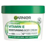 ASDA Garnier Vitamin E Moisturising Body Cream for Dry Skin 380ml- Buy online at McGrocer