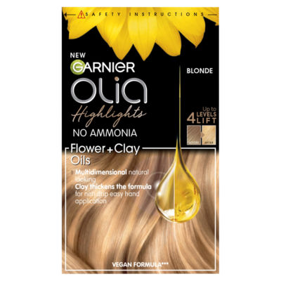 Garnier Olia Blonde Highlights hair dye kit, imported from the UK