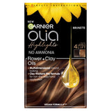 Garnier Olia brown highlights hair dye (British brand)