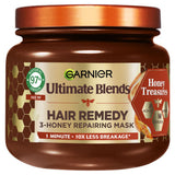 ASDA Garnier Ultimate Blends Honey Treasures AML Acacia + Laven Hair Remedy Mask for Damaged Hair 340ml- Buy online at McGrocer
