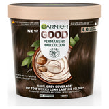 ASDA Garnier GOOD Permanent Hair Dye 4.0 Cacao Brown- Buy online at McGrocer