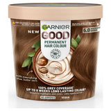 ASDA Garnier GOOD Permanent Hair Dye 6.0 Mochaccino Brown- Buy online at McGrocer