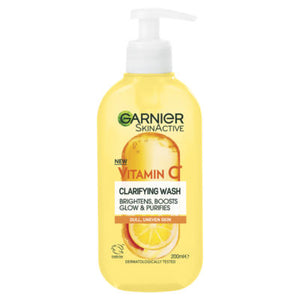 Garnier Vitamin C Clarifying Wash for Dull, Uneven Skin Facial Wash 200ml