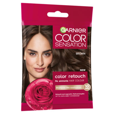 Garnier Color Sensation Retouch 4.0 Brown hair root dye, imported from the UK