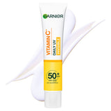 ASDA Garnier Vitamin C Daily UV Invisible Brightening Fluid SPF50+ 40ml- Buy online at McGrocer