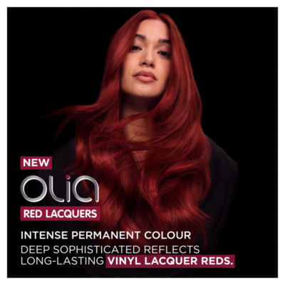 Garnier Olia 7.25 Vinyl Blush Red Lacquer hair dye, UK version