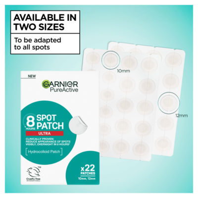 Garnier spot patches ultra-thick 8H 22 patches (British brand)