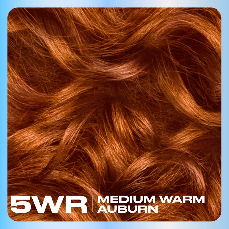 Clairol hair dye Medium Warm Auburn 5WR, imported from the UK
