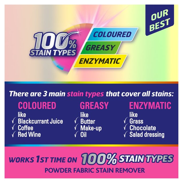 Vanish Platinum Oxi Action Fabric Stain Remover Powder Colours   1.41kg GOODS M&S