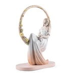 Lladró In Her Thoughts porcelain sculpture, UK version