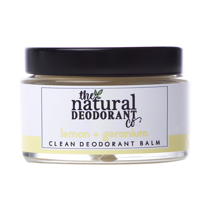 The Natural Deodorant Co Clean deodorant balm Lemon and Geranium 55g - British product