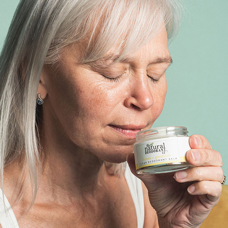 The Natural Deodorant Co Clean deodorant balm Lemon and Geranium 55g - British product