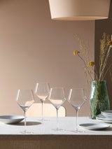 Next MADE.COM Clear Velma Crystal Tapered Wine Glasses 4-Pack- Buy online at McGrocer