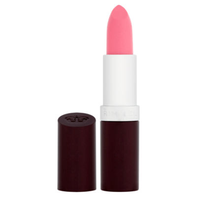 Rimmel London lipstick in Pink Blush shade 4g, imported from the UK