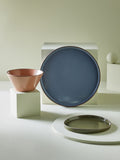 MADE.COM Millo mixed colour dinner set 12 piece, imported from the UK