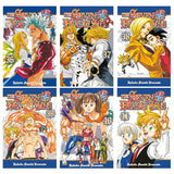 Manga box set Blue Lock or Seven Deadly Sins 6 books (British brand)