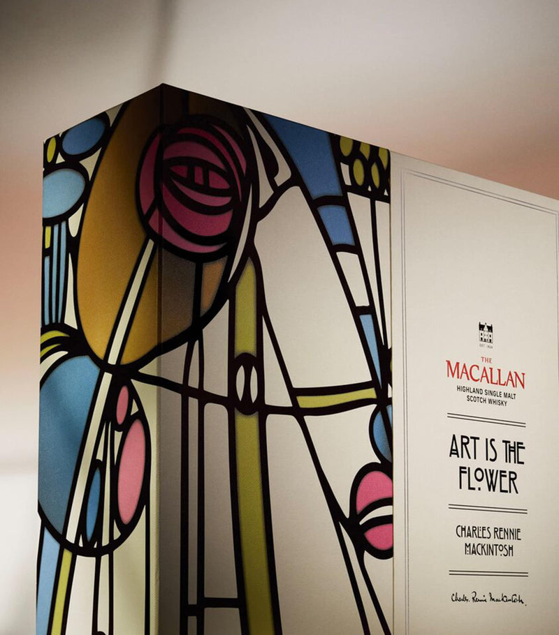 The Macallan Art is the Flower single malt whisky 70cl (British brand)