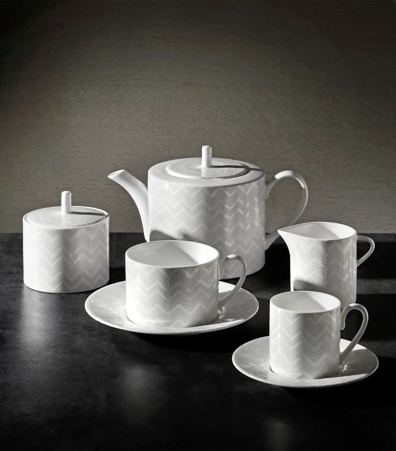 Missoni Home zigzag coffee cup and saucer, imported from the UK