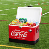 Coca-Cola stainless steel ice chest 51L - British product