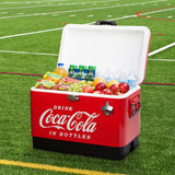Coca-Cola stainless steel ice chest 51L - British product