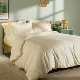 Costco UK Panda Signature+ Bamboo Lyocell Cream Bedding Set, King- Buy online at McGrocer