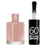 Rimmel London nail polish 500 Caramel Cupcake 8ml, imported from the UK