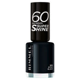 ASDA Rimmel London 60 Seconds Super Shine Rita's Black Nail Polish 8ml- Buy online at McGrocer