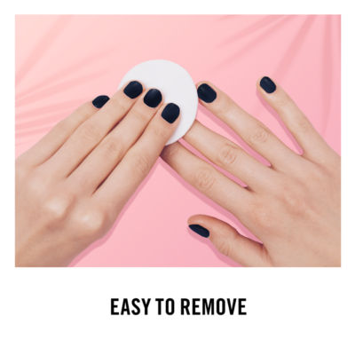 Rimmel London nail polish Rita's Black 8ml, imported from the UK