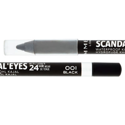 Rimmel London Scandal'Eyes Kajal Black 1.3g, imported from the UK