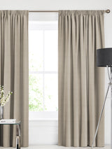 Next Soho Wheat Natural Made To Measure Curtains- Buy online at McGrocer